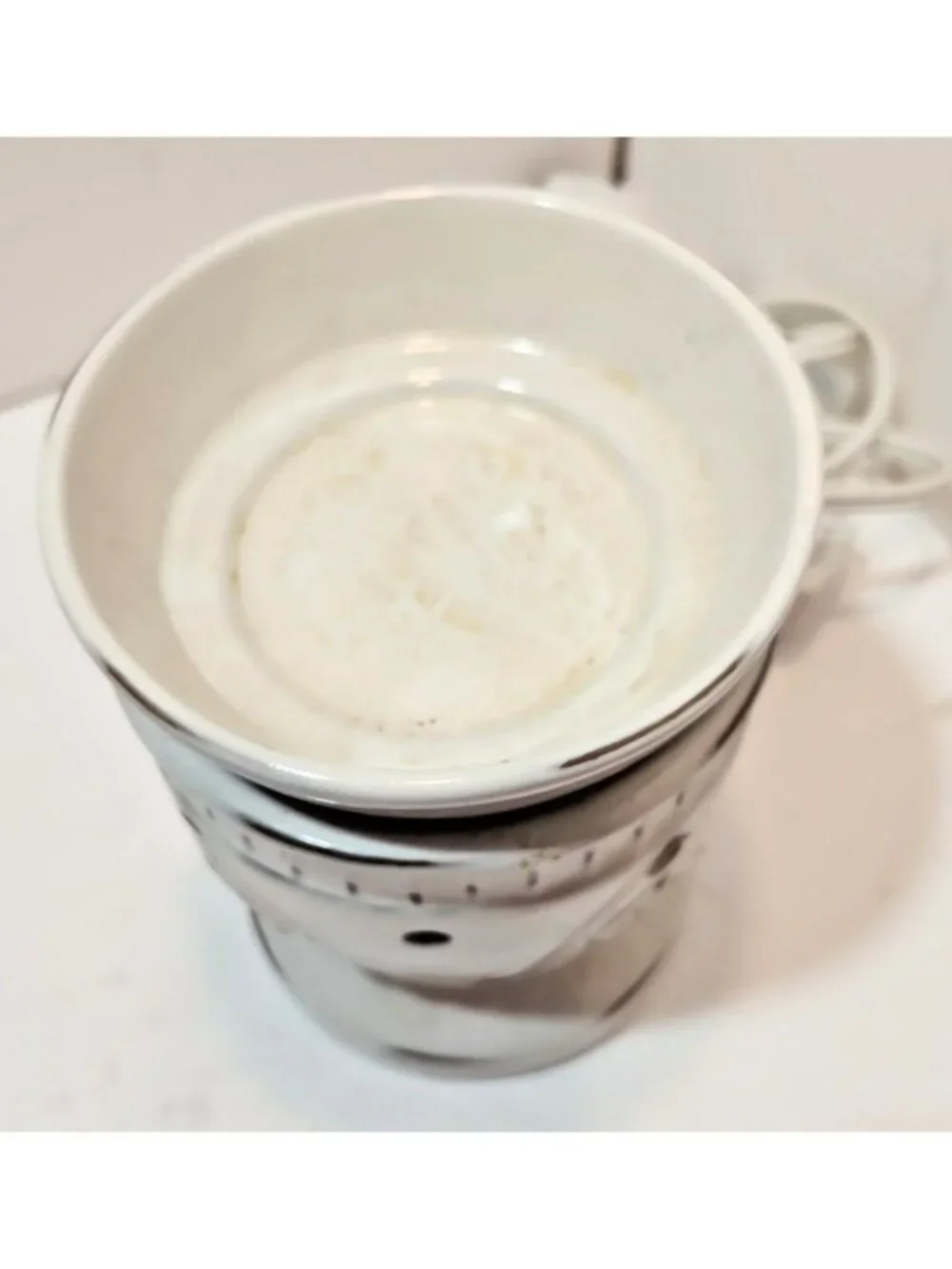 Scentsy Hampton Distressed White  Warmer Full Size Retired  6